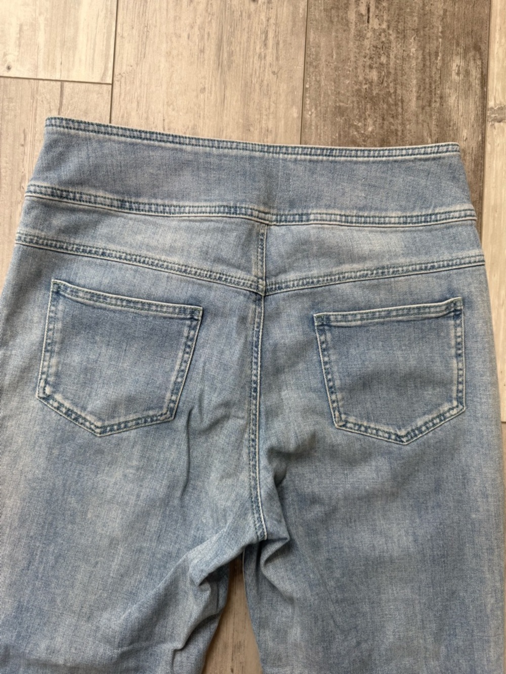 Pilcro & The Letterpress Anthropologie Jeans 29 High Rise Utility Crop Denim - Picture 9 of 15